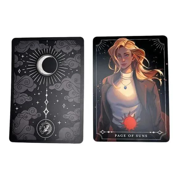 FairyLoot The Dagger and the Flame Monthly Tarot Cards - September 2024 - Picture 5 of 7